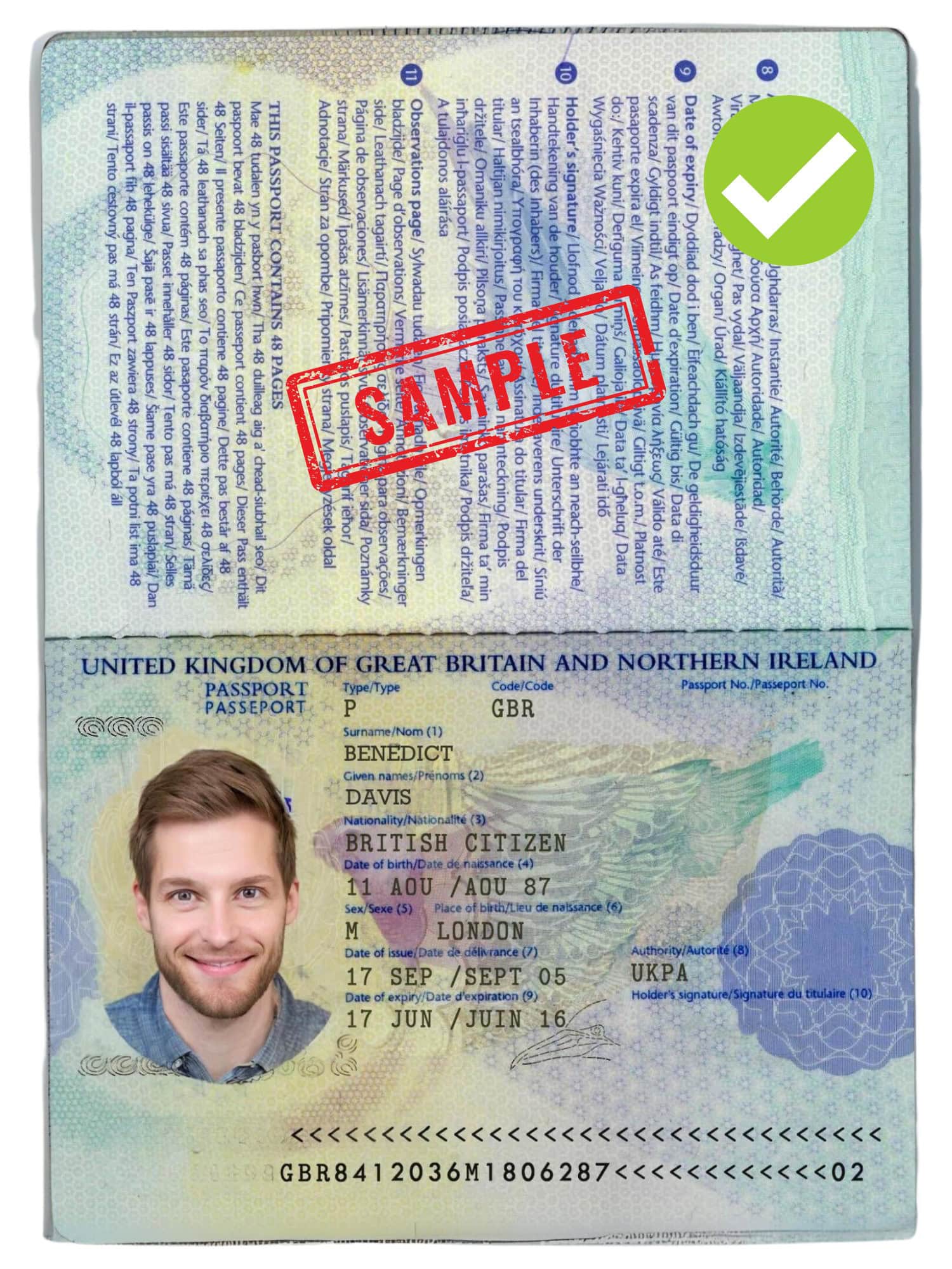 Passport Instructions 1 1. Perfect Scan Copy